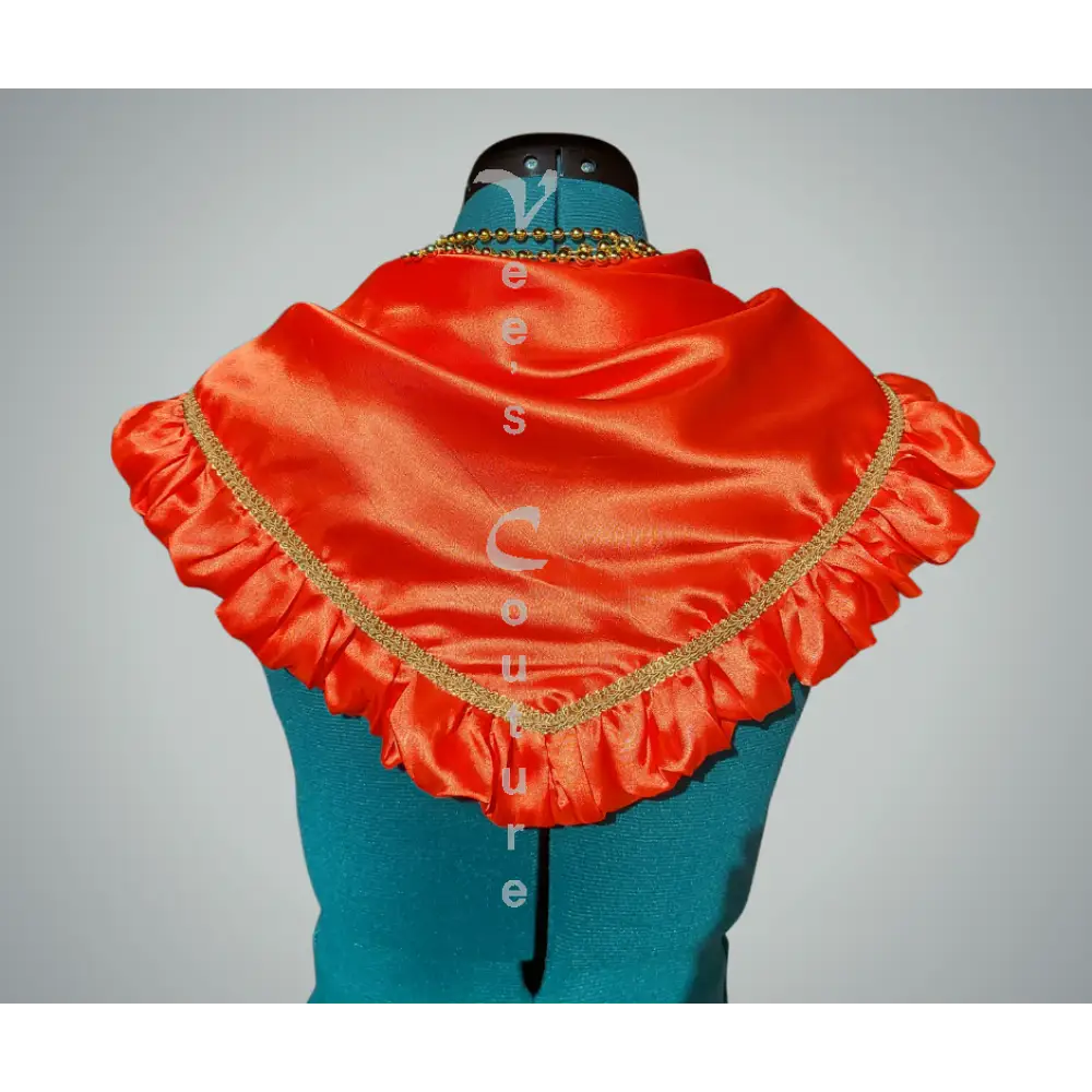 Traditional Foula With Ruffles Foula